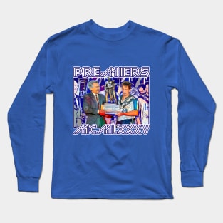 OG FOOTY - Canterbury-Bankstown Bulldogs - PREMIERS 1985 Long Sleeve T-Shirt